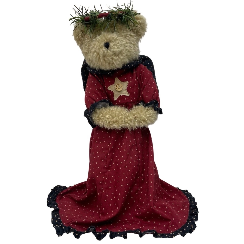 Boyds Bears Joella AngelStar Tree Topper 13" Christmas Plush #744118 Retired